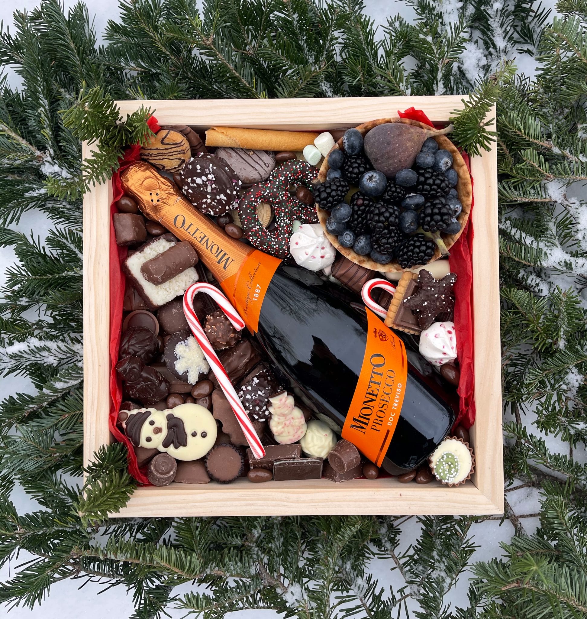 Cheese & Wine Box - Holiday Gift