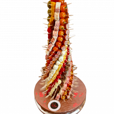 charcuterie tower