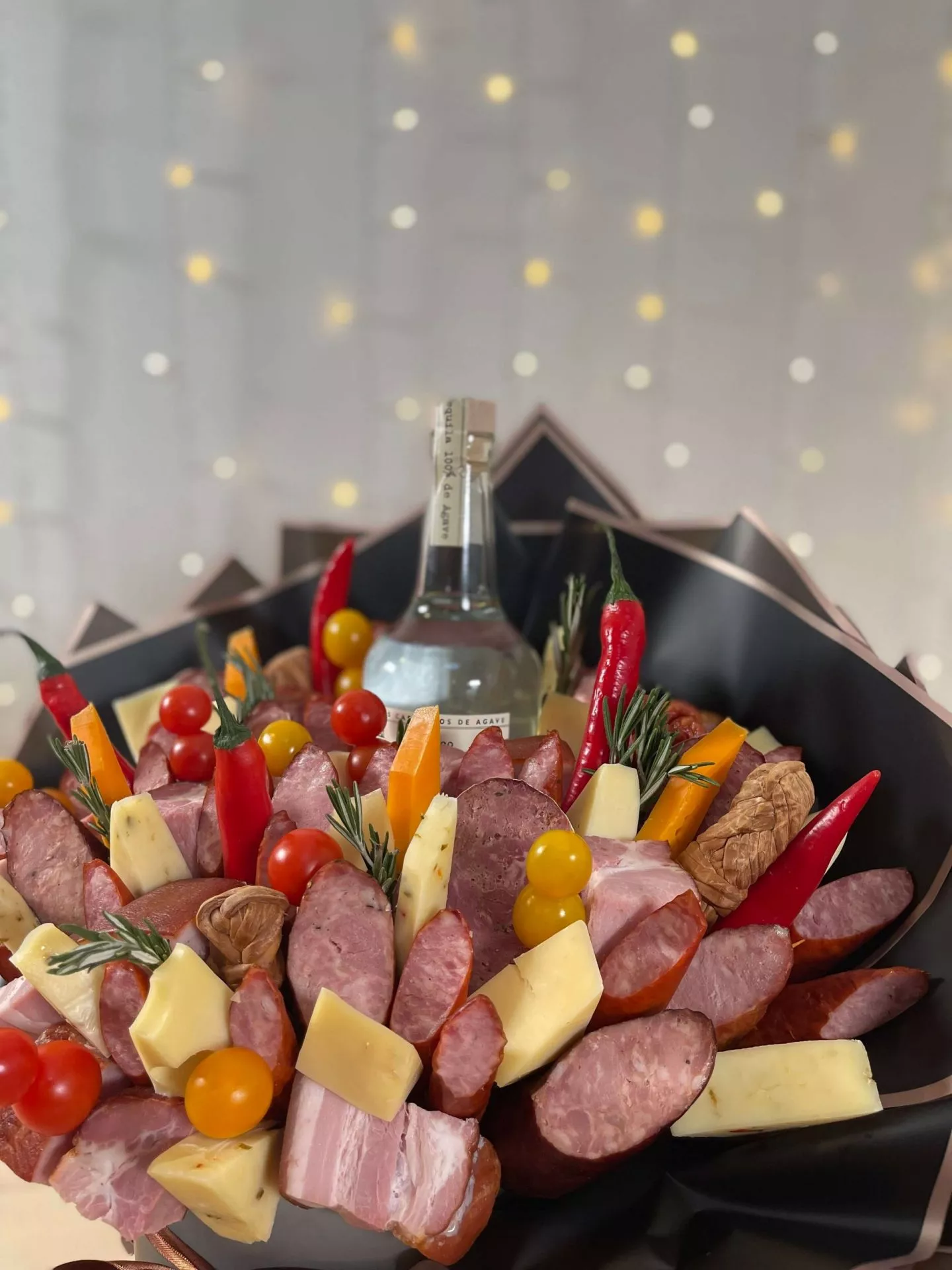 Deluxe Meat & Cheese Lovers Tray