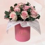 Brooklyn Blush Rose Bouquet in Floral Box