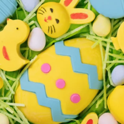 easter gifts with chocolate and more